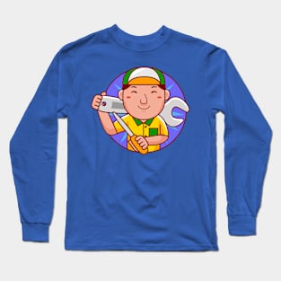 Mechanic Man Long Sleeve T-Shirt